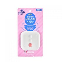 애경 데옥스 에어후레쉬 화장실용 비치형 소취제 냄새차단 은은한 꽃잎향 6ml, 1개