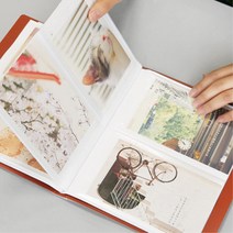 아기 성장앨범 만들기용 포켓앨범 웨딩앨범 사진첩, 브라운클리어