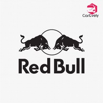 카앤블리 RedBull 로고 캠핑 데칼스티커 CNCP-16 /캠핑스티커 /캠퍼스티커, 레드, 대형