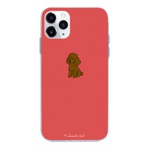 강아지 프린팅 젤리 케이스 노트시리즈