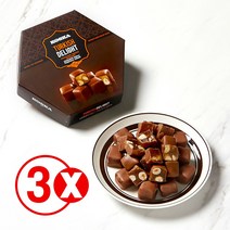 코스카 초콜릿 코티드 터키쉬딜라이트 젤리 피스타치오, 140g, 3개
