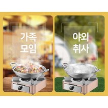 큐브버너 고체연료스토브 캠핑 차박 취사용품 미니화로 연료용버너 알코올 사각, 고체연료스토브 골드