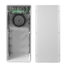 파워뱅크 자작배터리 캠핑용배터리 4x26650 배터리 상자 빠른 충전 모바일 보조베터리 케이스 DIY 플라스틱, 01 White