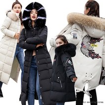 잠바 여자 롱패딩 겨울 코트 패딩점퍼 여성 경량패딩연예인 짱마니닷컴