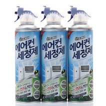 산도깨비 에어컨 세정제 X 3개/4개/6개/에어컨 필터 청소/스프레이식/필터 세정 겸용/제트건 강력분사, 에어컨 세정제 X 6개
