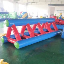 에어바운스 워터 트램폴린 에어볼 미니 바이킹 미끄럼틀 대형 물놀이 놀이터, 삼각 사다리 4m