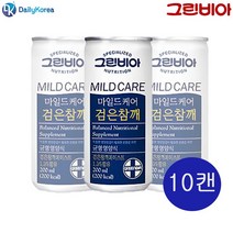 시둥마켓 +[시둥마켓]+_ 기능성 유동식 간병용품 영양식 고단백영양식 요양병원 영양식품, 그린비아 마일드케어 검은참깨 10캔 환자균형영양식