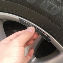 브라부스 휠 아이브로우 스티커 로고 AMG 허브 엠블럼 트림 메르세데스 벤츠 W212 W168 4 개, 01 Black_02 For AMG LOGO