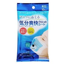 일본직발송 6. 코요 화성 마스크에 대는 기분 상쾌 웨트 시트 10매입 B013Q2Y4EQ
