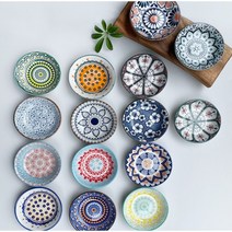 베스트바이서울 유럽풍 일본풍 예쁜 종지 찬기 접시 12종 세트, 유럽풍 일본풍 예쁜 종지 찬기 접시 12종세트, 1개, 혼합색상, 유럽풍 일본풍 예쁜 종지 찬기 접시 12종세트