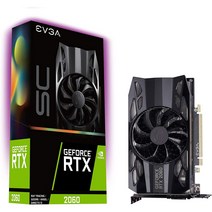 EVGA 지포스 RTX 2060 SC 게이밍 6GB GDDR6 HDB 팬 그래픽 카드