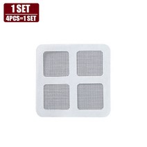 방충망 현관 실외기실 창문 롤 미세 창 화면 수리 테이프 모기장 도어 메쉬 수정 패치 방수 자체 접착 안티 곤충 모기 메쉬 깨진 구멍 패치, a-1 세트