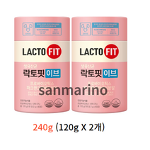 락토핏 이브 유산균 60p, 240g, 30개
