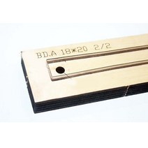 우드카빙키트 일본 철강 블레이드 2 개/대 DIY 가죽 템플릿 시계 벨트 나무 죽을 나이프 금형 스텐실 4 모, 08 C 14-16mm