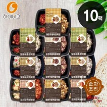 하이미소 수제 건강 도시락 클래식 5종세트(10팩 15팩) 비만억제용 발아현미 하이미 사용 모든 재료 국내산, 클래식 5종 10팩
