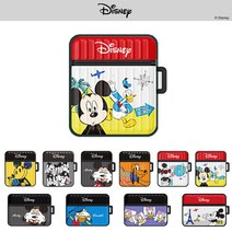 Disney 디즈니 에어팟 1세대 2세대 프로 에어팟3 여행 캐리어 스타일 Airpods PRO 미키 미니 도날드덕 데이지덕 구피 플루토 하드 케이스, 트래블_에어팟 1,2_투더비치