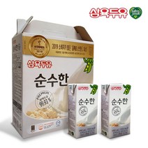 삼육두유 프리미엄 순수한 두유 190ml, 48개