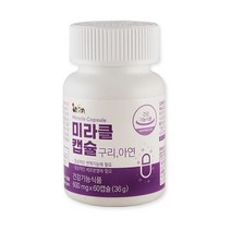인산죽염 미라클캡슐+ (60캡슐), 1통