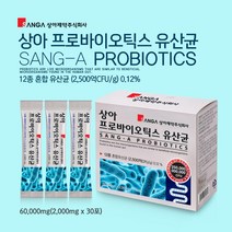 [상아제약] 포스트 바이오틱스 유산균/박스당 2g x30포/총 3개, 없음