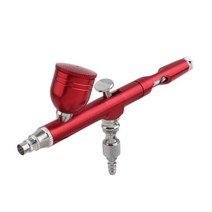 미세입자0.3mm 에어스프레이건 7cc통 페인팅 미술공예, /레드