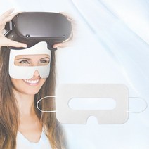 VR 안면 마스크 일회용 위생 커버 오큘러스 퀘스트2 악세사리 100개입, 01박스형100개입OQ-015