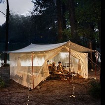 캐노피텐트 모기장쉘터 타프모기장 대형 차양 메쉬, 웨스턴 메쉬 캐노피 텐트