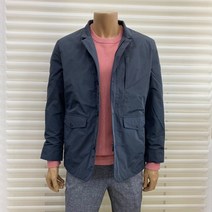 인디안 웰메이드 남성 가을 간절기 자켓변형 내피 탈부착 사파리 XF 8301 그레이쉬블루