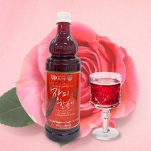 유기농 식용 장미꽃잎 추출액 900ml 장미음료 장미차 장미청, 1개