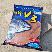 낚시여행 천하 V3 1.9KG 감성돔 집어제 파우더 바다낚시 밑밥, 천하 V3 1봉