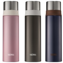 일본 써모스 컵타입 500ml 써모스보온병 써모스보온병500 써모스텀블러 보온물통, 메탈그레이