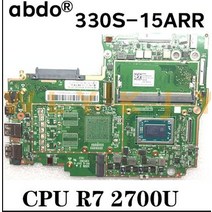 호환 메인보드 lenovo 330s-15arr 노트북 마더보드 amd ryzen 7 2700u ram 4gb ddr4 테스트 100 새 제품, 없음