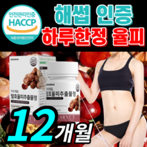발효율피 추출물 캡슐 정 타입 발효 발호 발혀 울피 율비 율핏 효소 여자 남자 해썹 식약처 인증 라풀굿케이스, 식약처 인증 발효율피 360정 12개월 *BEST세일*