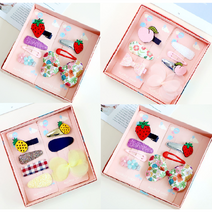 여아 머리핀 선물 세트 7종