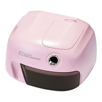 카파맥스]신제품파스텔톤NEW 이지 전동연필깎이옵션택, 1대, 핑크색