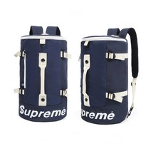 슈프림 남자 대학생 트렌디한 가성비좋은 캐주얼 여행 여행용 캠핑 캠핑용 백팩 보스턴백 겸용 배낭 가방