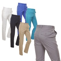 제로골프 남성 히든밴드 허리밴딩 떨어지는핏 디럭스 라운딩룩 골프바지