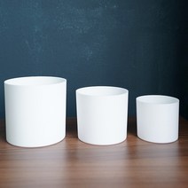 포트볼 물구멍없는 원통 플라스틱화기 포트화분 커버 가리개 꽃풍선재료