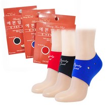 예쁜발 풋패드-뒷꿈치관리/뒤꿈치갈라짐예방/발관리/발갈라짐예방, 블랙