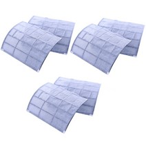 에어컨 필터 절단 가능한 바람 콘센트 방진 그물 청소 정화 부품 스크린 10 개, 03 3 bag 6pcs