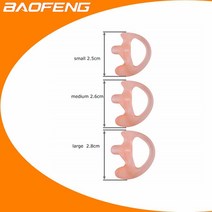 인이어무전기 공연용 업소용 음향 에어 튜브 이어폰 양방향 라디오 헤드셋 워키 토키 헤드폰용 500 피스, 01 S