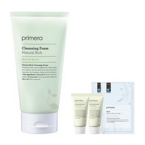 프리메라 내추럴 리치 클렌징폼 대용량 250ml +폼 30ml 3개+팩2개, 단품