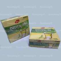 동서 업소용 현미녹차 100T/침출차 티백 일회용