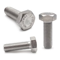 스텐 육각 볼트 SUS 너트 미리 인치 머신 규격 M4 부터 M24 5/16 부터 3/4, M20(20mm), 75mm, 1개