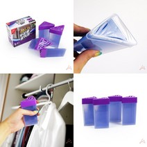 HY 옷장 탈취제 4개입 라벤더향 옷장냄새제거 옷장용탈취제