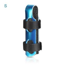 손가락 약국 알루미늄 폼 지지대 관절 염 농구 배구 핸드볼 보호 지지 대 용품 전문 선수 용 커버 꺽임 방지 깁스 밴드 골절 고정 부목 깁스 편한 간편 통기성 추천, S