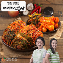 깐깐 송도순 포기김치 5kg+총각김치 3kg, 중