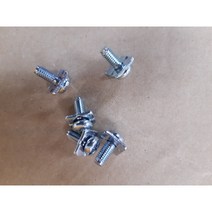 단자나사 사각와셔붙이(12*12) M5 12L 아연도금 100개