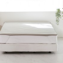 라뽐므 투웨이 3D 에어매쉬 매트 1p, 라이트그레이