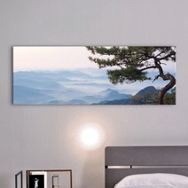 데코밍샵건강과장수의상징_소나무_대형노프레임_노프레임액자_cv680