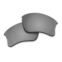용 편광 선글라스 교체 렌즈 Polarized Replacement Lenses for-Oakley Flak Jacket xlj OO9009 - Black Iridium